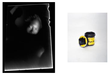 Cupid Valentine; Shea Butter Container Pinhole Camera